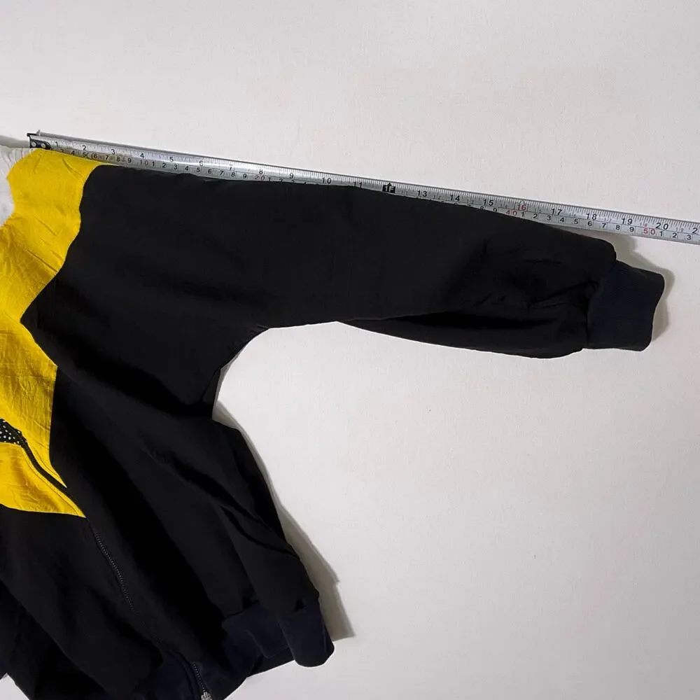 Vintage Susan Christopher Windbreaker Jacket‎ Colorblock Polka Dot USA S